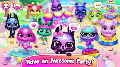 Bunnsies - Happy Pet World screenshot