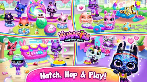 Bunnsies - Happy Pet World screenshot