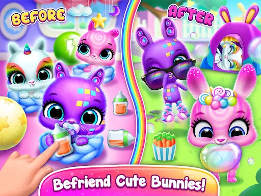 Bunnsies - Happy Pet World screenshot