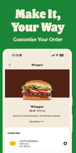 BURGER KING® App screenshot
