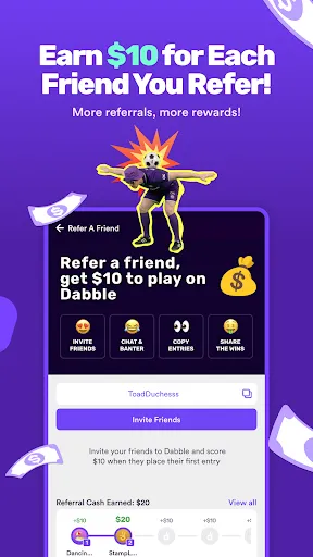 Dabble - Real Money Pick'Em screenshot
