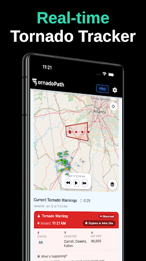 Tornado Tracker by TornadoPath screenshot