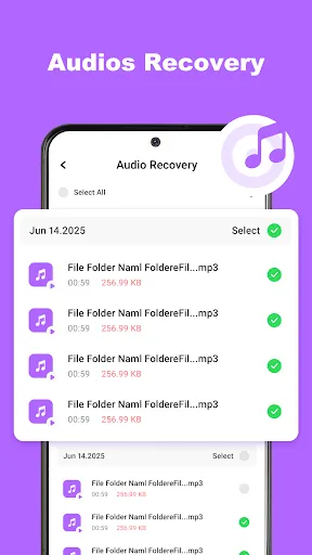 Photos & Files Recovery screenshot