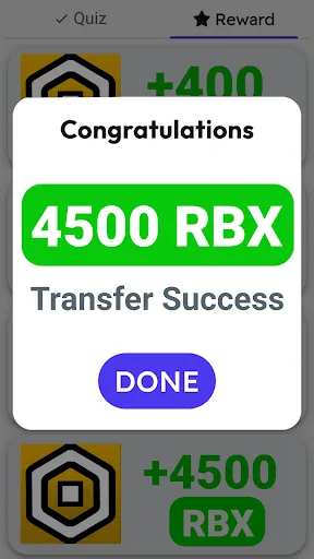 Fast Robux Quiz screenshot