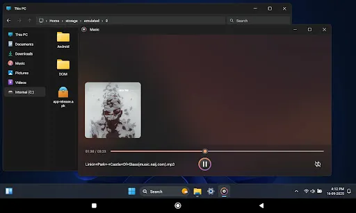 HyperDroid - PC Launcher screenshot
