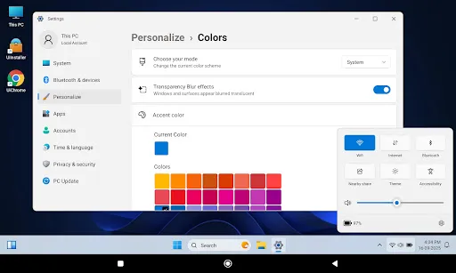HyperDroid - PC Launcher screenshot