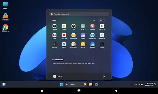 HyperDroid - PC Launcher screenshot