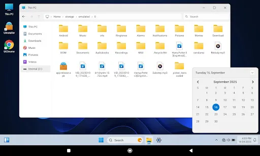 HyperDroid - PC Launcher screenshot