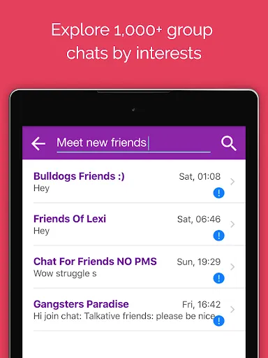 Anonymous Chat Rooms, Dating screenshot