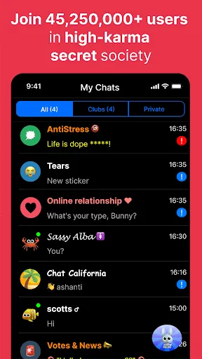 Anonymous Chat Rooms, Dating screenshot