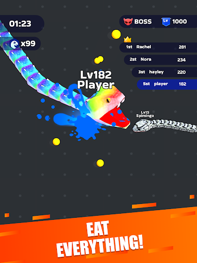 Snake Clash! screenshot