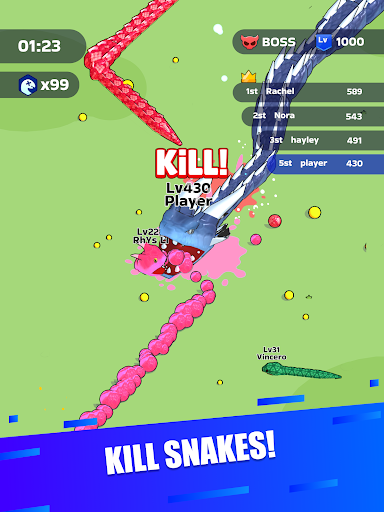 Snake Clash! screenshot