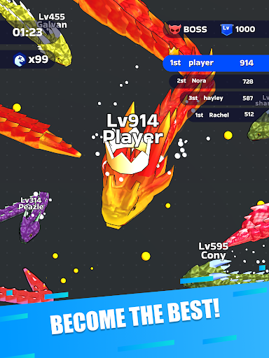 Snake Clash! screenshot