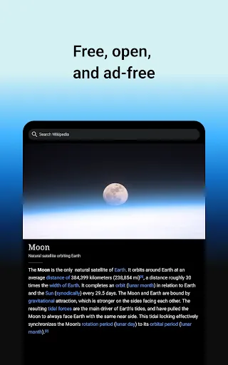 Wikipedia screenshot