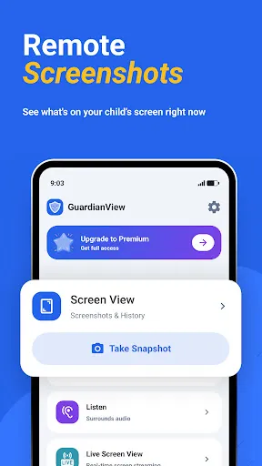 GuardianView: Activity Monitor screenshot