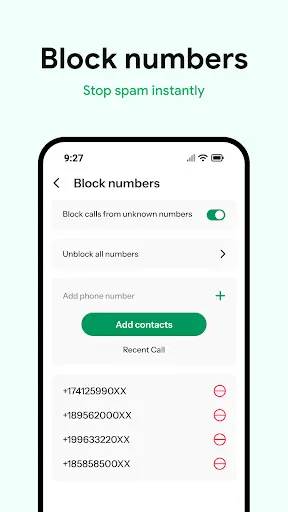 Phone Contacts & Calls screenshot