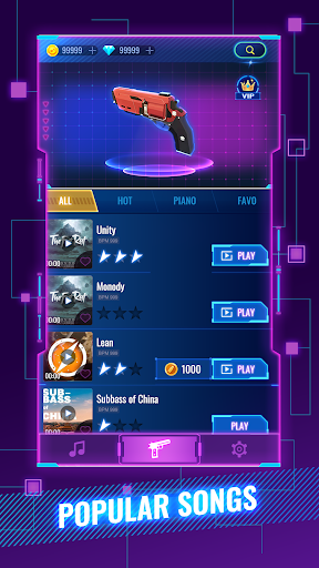 Rhythm Fire-EDM Shooting Game screenshot