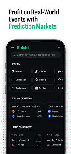 Kalshi: Trade News & Sports screenshot