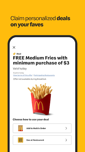 McDonald's screenshot