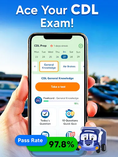 CDL Prep Practice Test 2026 screenshot