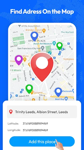 Phone number location tracker screenshot