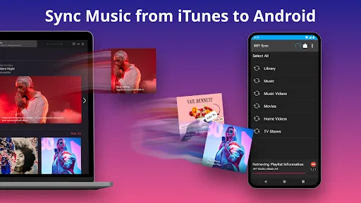 iSyncr: iTunes to Android screenshot