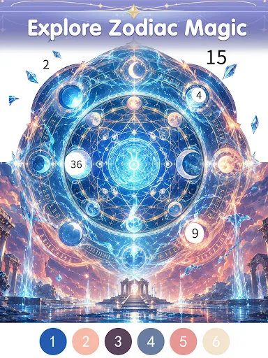 Mystic Color By Number screenshot