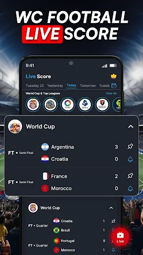Football Live Score - Soccer screenshot