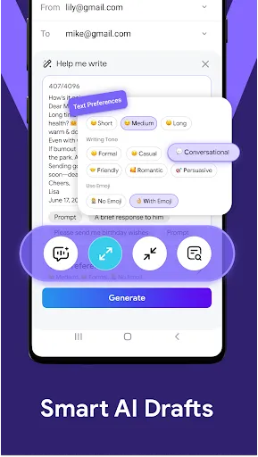 Email: Fast, Manage All Mails screenshot
