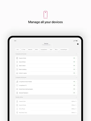 T-Mobile Fiber: eero screenshot