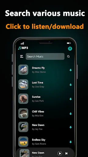 Mp3 Music Downloader screenshot