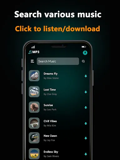 Mp3 Music Downloader screenshot