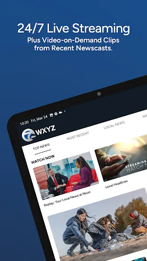 WXYZ 7 News Detroit screenshot