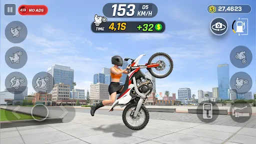 Wheelie Master: Moto Ride 3D screenshot
