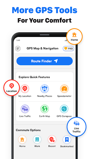 GPS Maps Navigation Directions screenshot