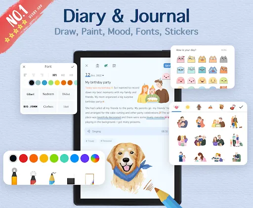 My Diary - Daily Diary Journal screenshot