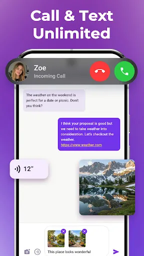 Text Number:Phone Text for Now screenshot