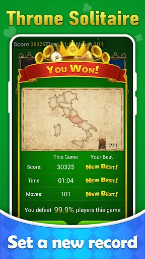 Throne Solitaire screenshot
