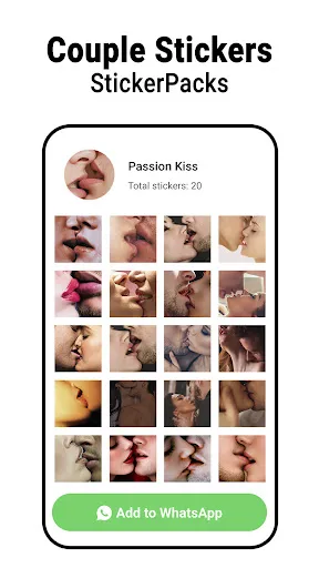 Romantic stickers - WASticker screenshot