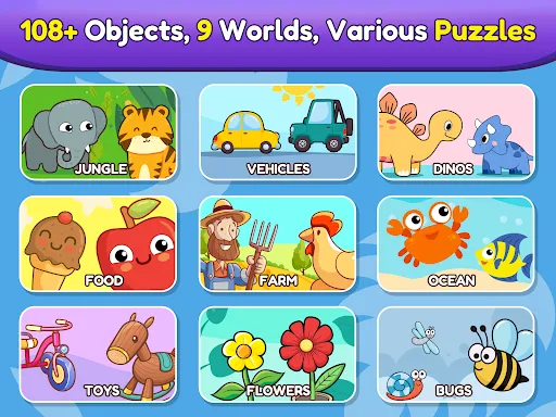 Baby Puzzle Games for Toddlers screenshot