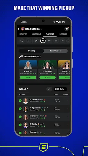ESPN Fantasy Sports screenshot