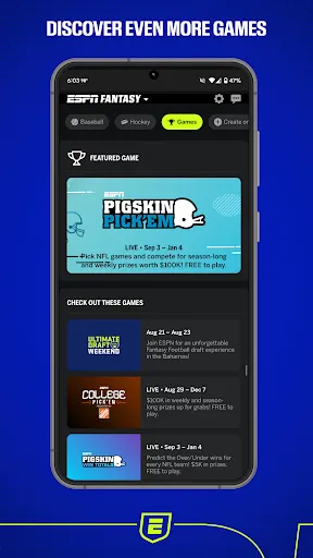 ESPN Fantasy Sports screenshot