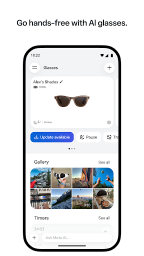 Meta AI - Assistant & Glasses screenshot