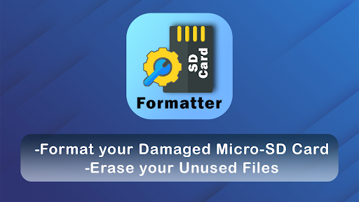Micro SD Card formatter screenshot
