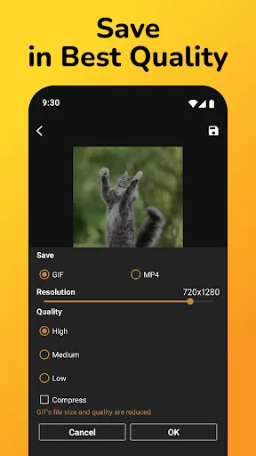 GIF Maker, Video to GIF Editor screenshot