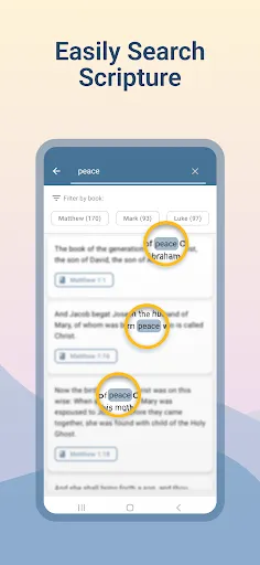 King James Bible Study KJV screenshot