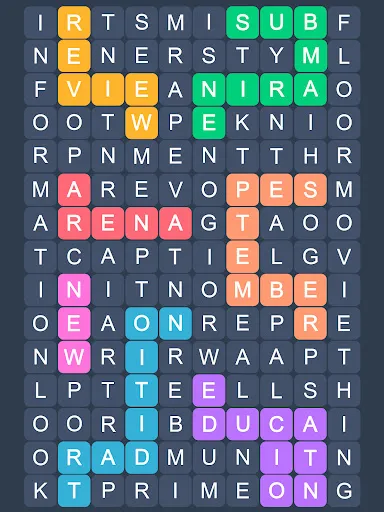 Fillwords: Word Search Puzzles screenshot