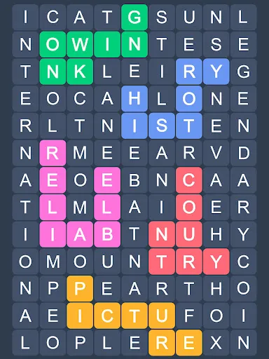 Fillwords: Word Search Puzzles screenshot