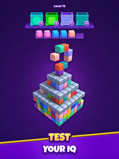 Cube Tap Sort screenshot