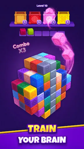 Cube Tap Sort screenshot